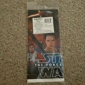 Star wars the force awakens plastic tablecover